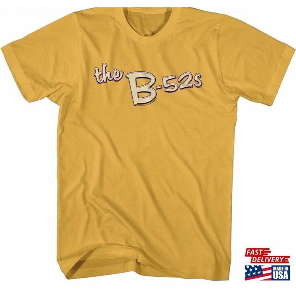 The B52S B Logo Ginger Adult Tshirt Classic